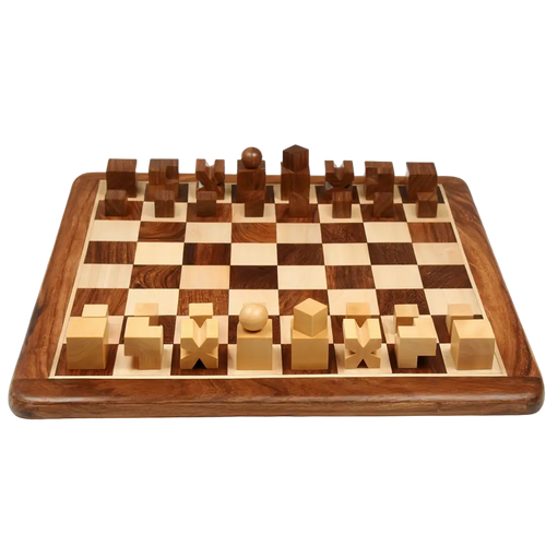 Échiquier Chic | Jeu d'Échecs en Bois avec Finition Mate | Élégance et Raffinement pour Passionnés 1