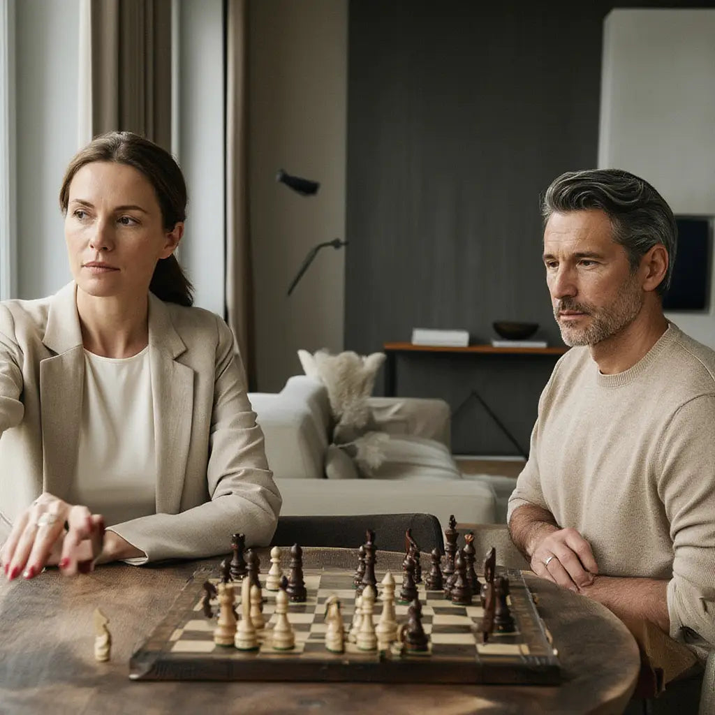 Jeu d'Échecs en Bois de Hêtre et Bouleau avec Échiquier Pliable | Élégance et Praticité pour Passionnés 2