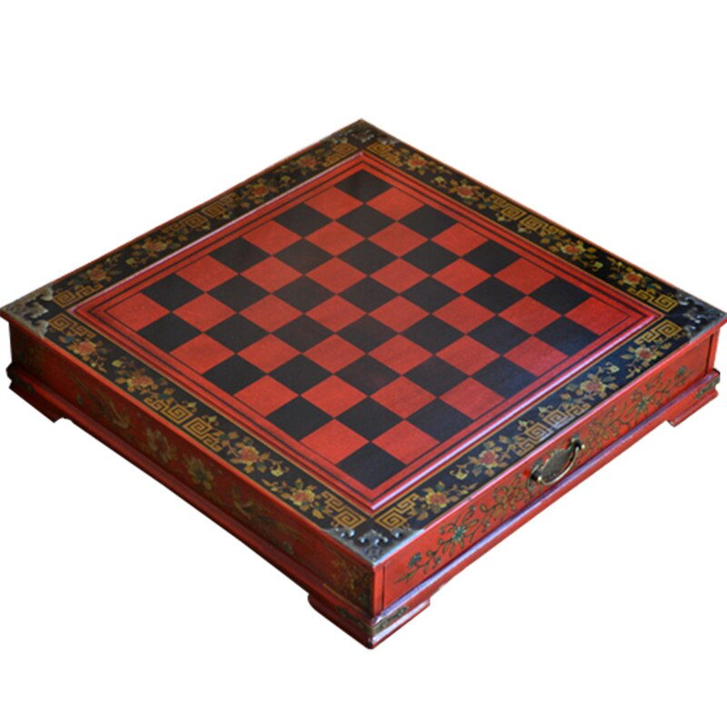 Échiquier Design en Bois avec Pièces Sculptées | Traditionnel pour Passionnés d'Échecs 5