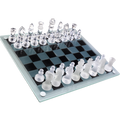 Échiquier en Verre K9 | Jeu d'Échecs Élégant avec Design Contemporain | Idéal pour Décoration et Jeu 1