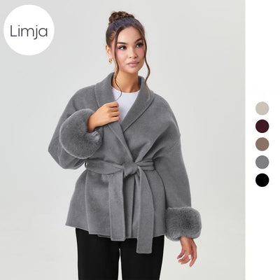 Vienna™ Fur-Cuff Coat