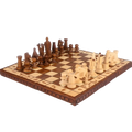 Échiquier Élégant en Bois avec Finition Mate | Design Pratique pour Passionnés d'Échecs 1