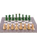 Echiquier en Bois de Frêne | Jeu d'Échecs avec Pièces Sculptées | Design Élégant pour Une Expérience de Jeu Unique 1