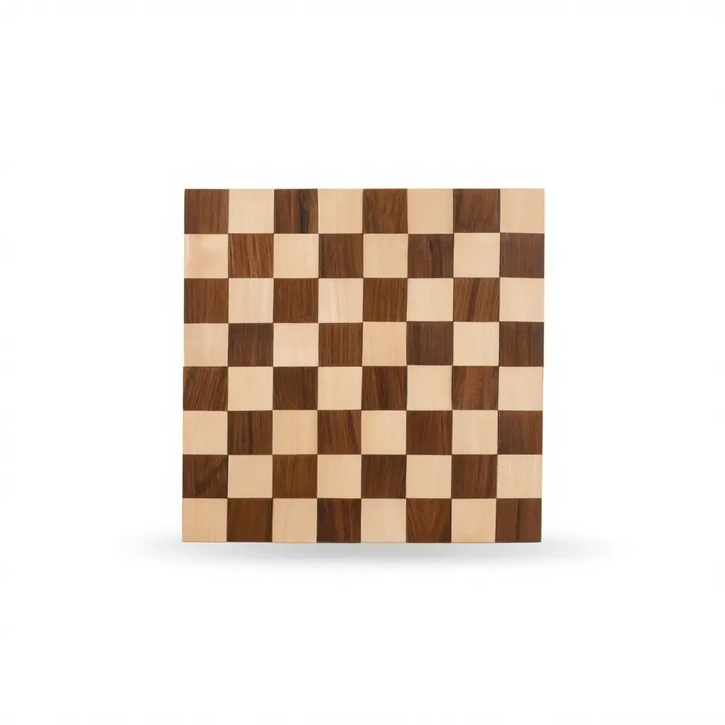 Échiquier en Bois de Sheesham | Surface de Jeu Enroulable Pratique pour Passionnés d'Échecs 5