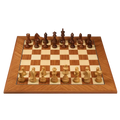 Jeu d'Échecs en Bois de Sheesham | Échiquier en Bois avec Pièces Pondérées | Idéal pour Passionnés 1